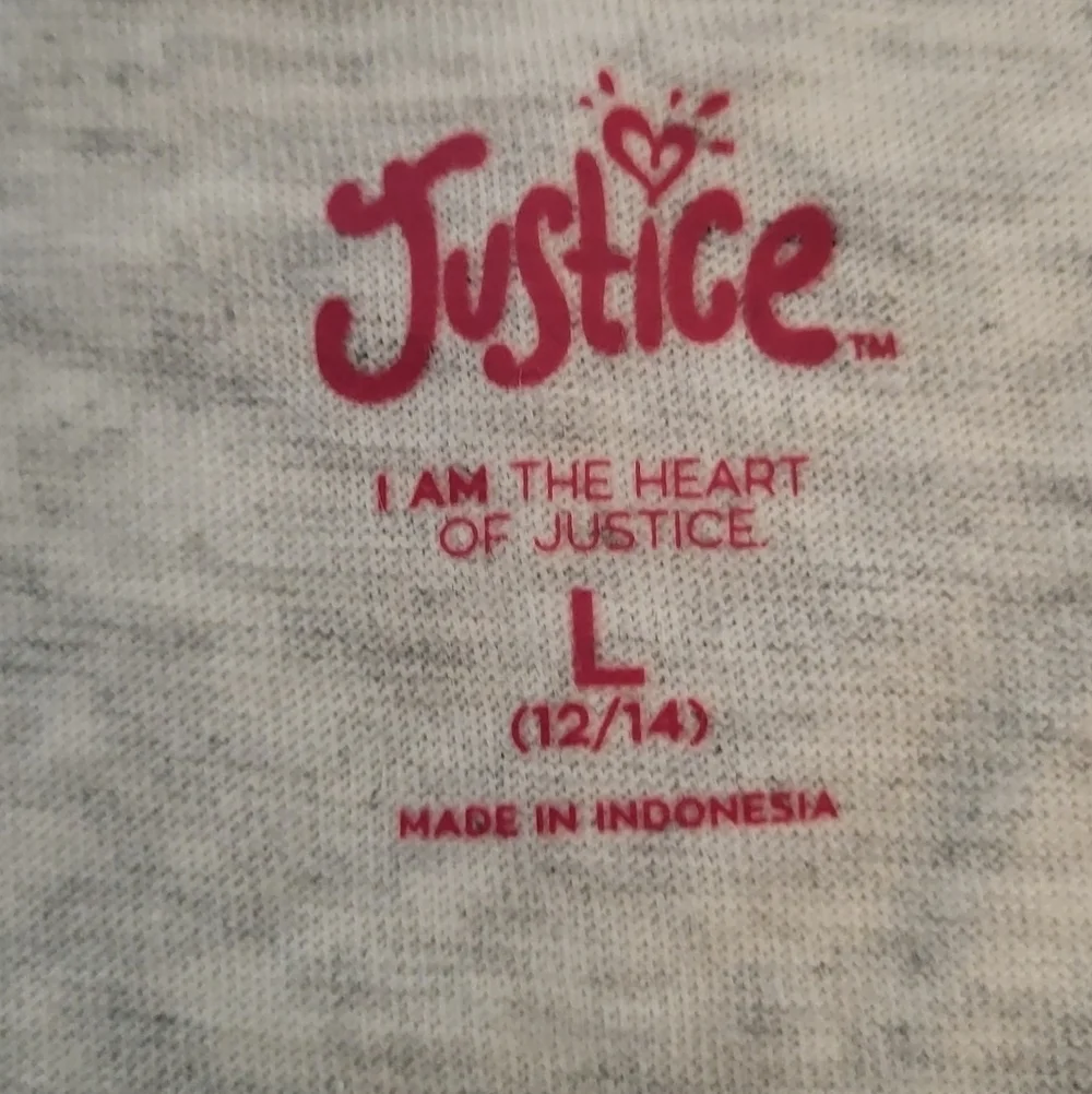 Justice Love Being You Graphic Tank